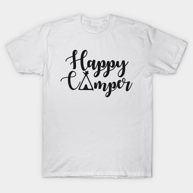 Happy Camper T-Shirt by Dojaja